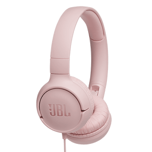 JBL Tune 500 Headphones Pink Hero Photo