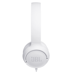 JBL Tune 500 Headphones White Side view Photo