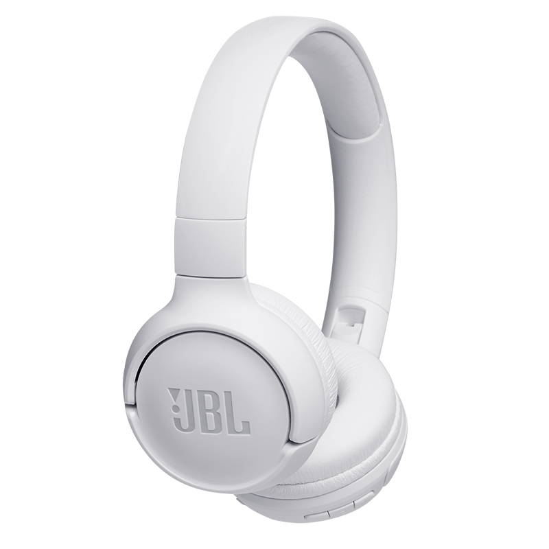 JBL Tune 500BT Headphones White Hero Photo