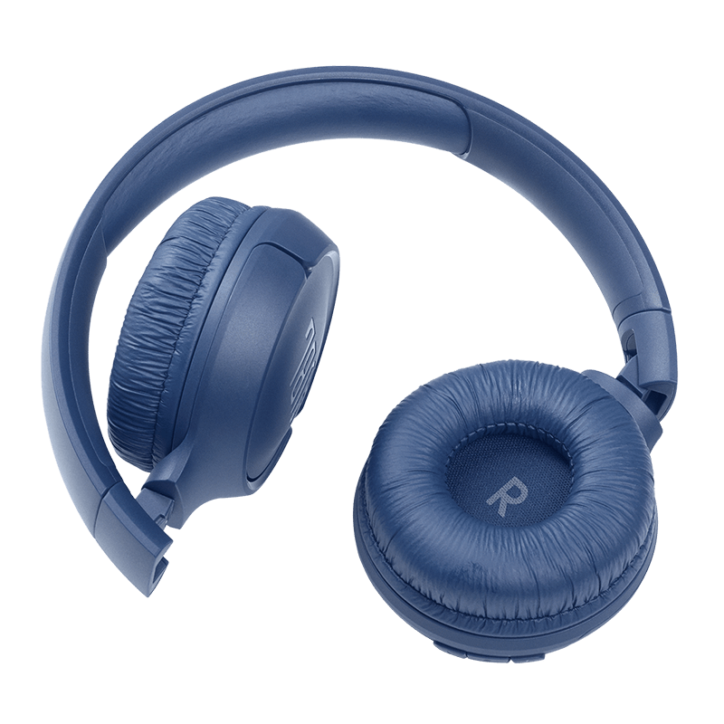 JBL Tune 510BT Headphones Blue Cushion Photo