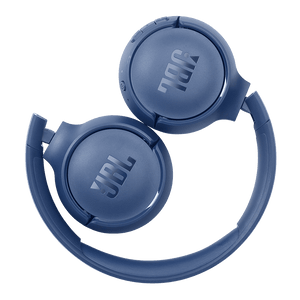 JBL Tune 510BT Headphones Blue Folded Photo