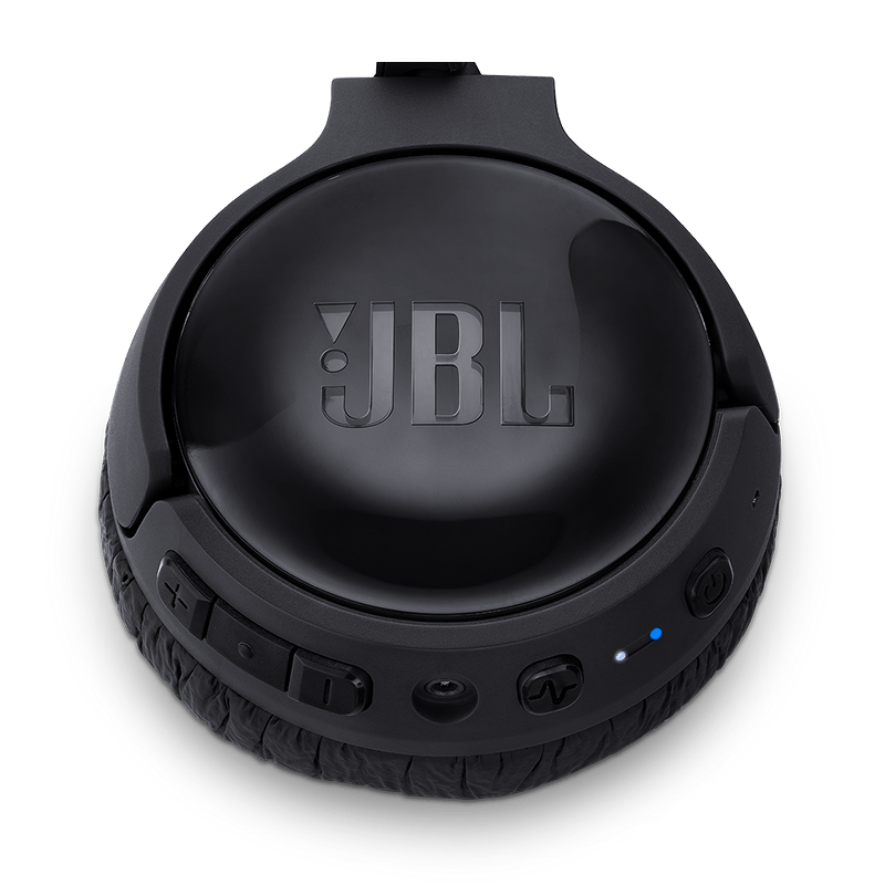 JBL Tune 600BTNC Headphones Black Details Photo