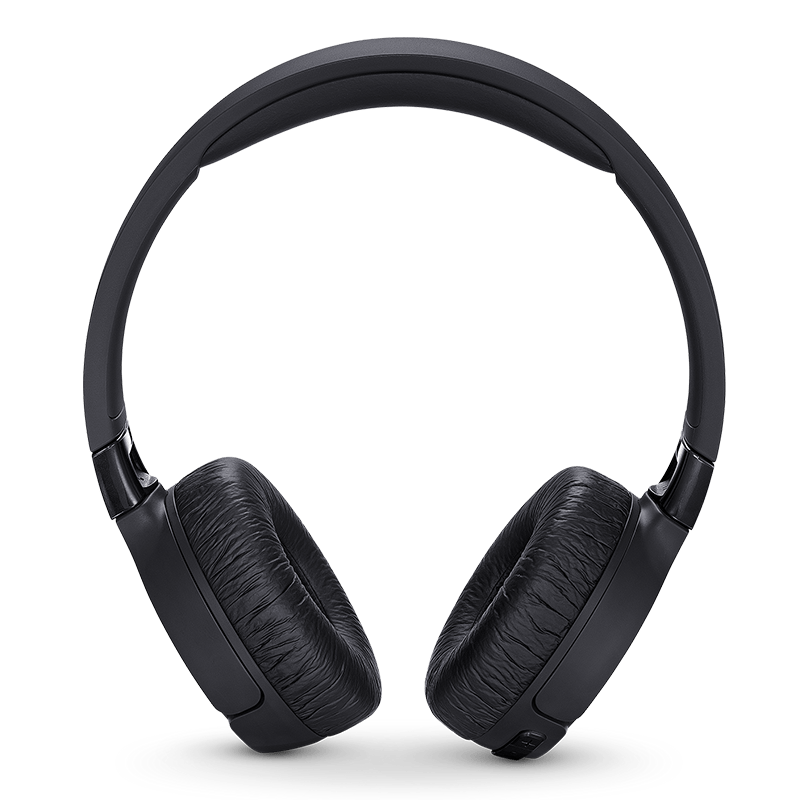 JBL Tune 600BTNC Headphones Black Front side Photo