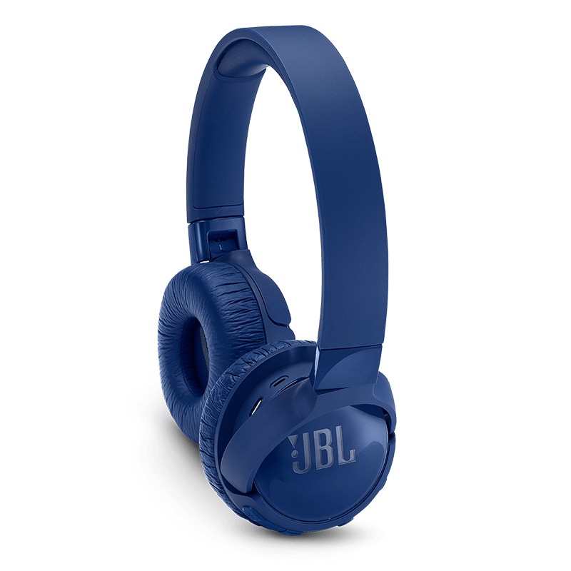 JBL Tune 600BTNC Headphones Blue Alternate Angle Photo