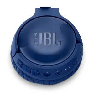 JBL Tune 600BTNC Headphones Blue Details Photo