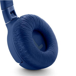 JBL Tune 600BTNC Headphones Blue Earcuff Photo