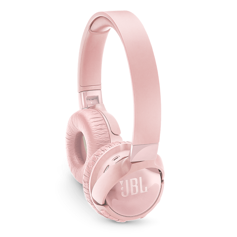 JBL Tune 600BTNC Headphones Pink Alternate Angle Photo
