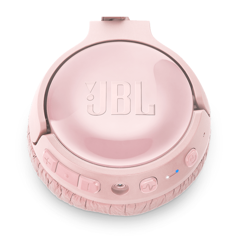 JBL Tune 600BTNC Headphones Pink Details Photo