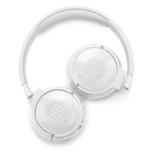 JBL Tune 600BTNC Headphones White Folded Photo