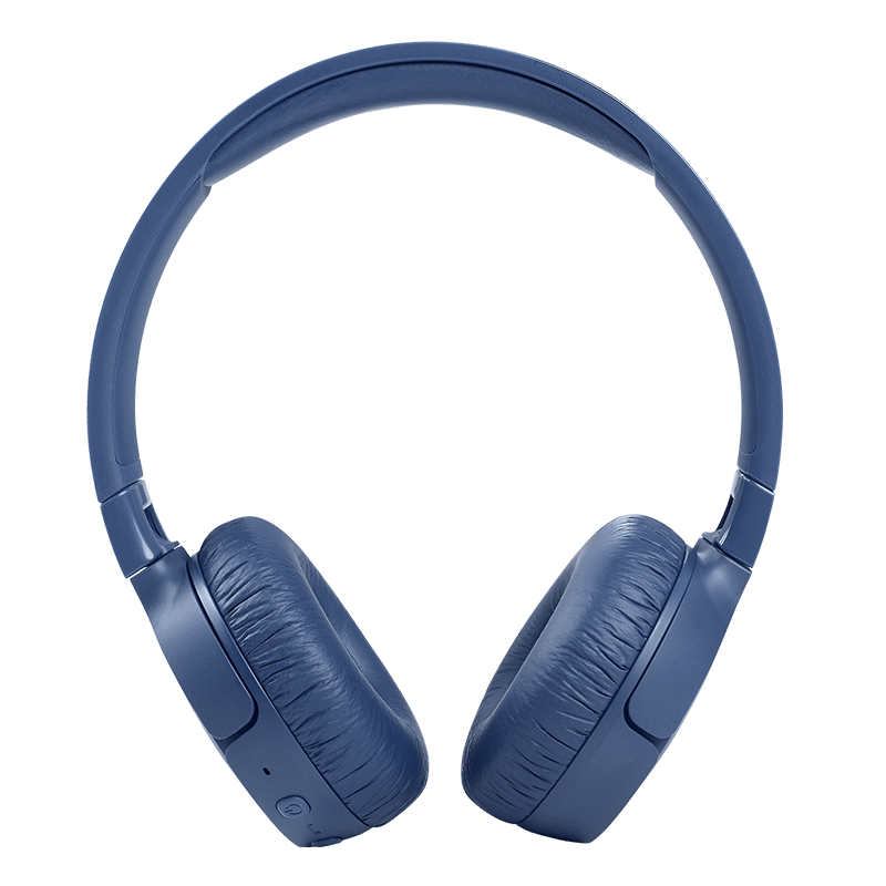JBL Tune 660NC Headphones Blue Front side Photo