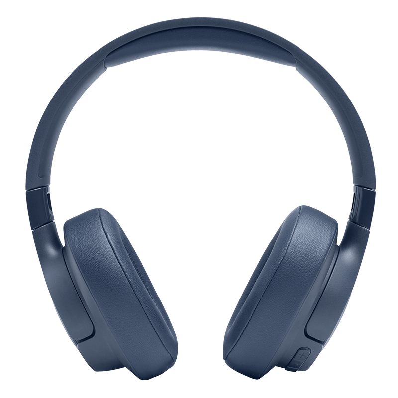 JBL Tune 710BT Headphones Blue Back side Photo