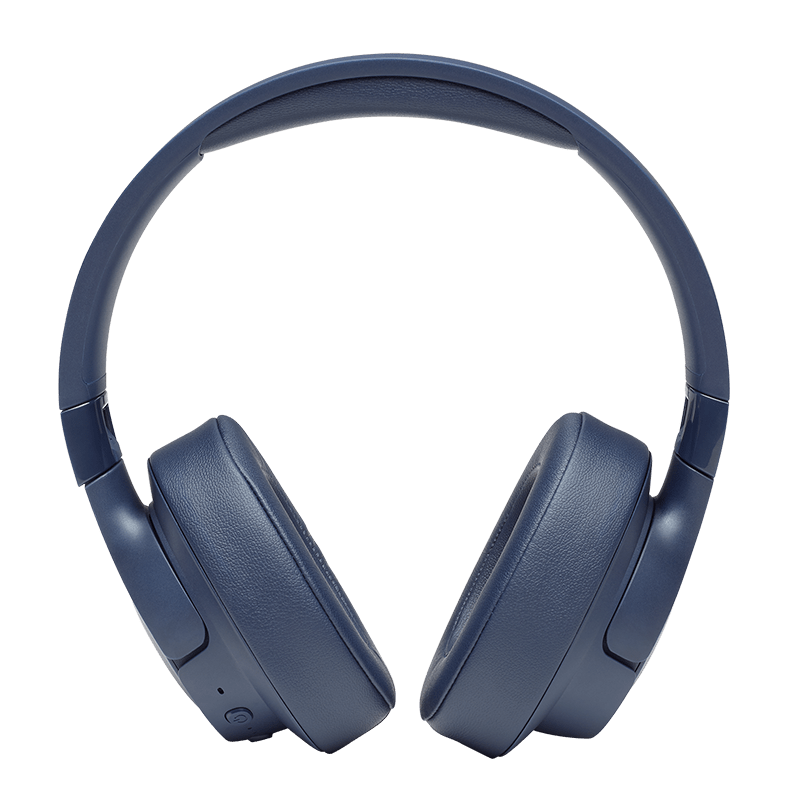 JBL Tune 750BTNC Headphones Blue Front side Photo