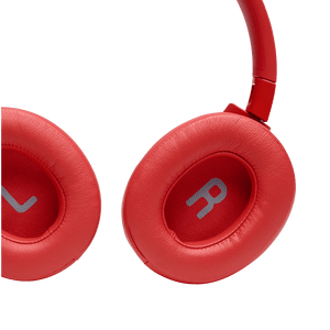 JBL Tune 750BTNC Headphones Coral Ear Cup Details Photo
