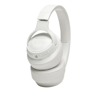 JBL Tune 750BTNC Headphones White Details Photo