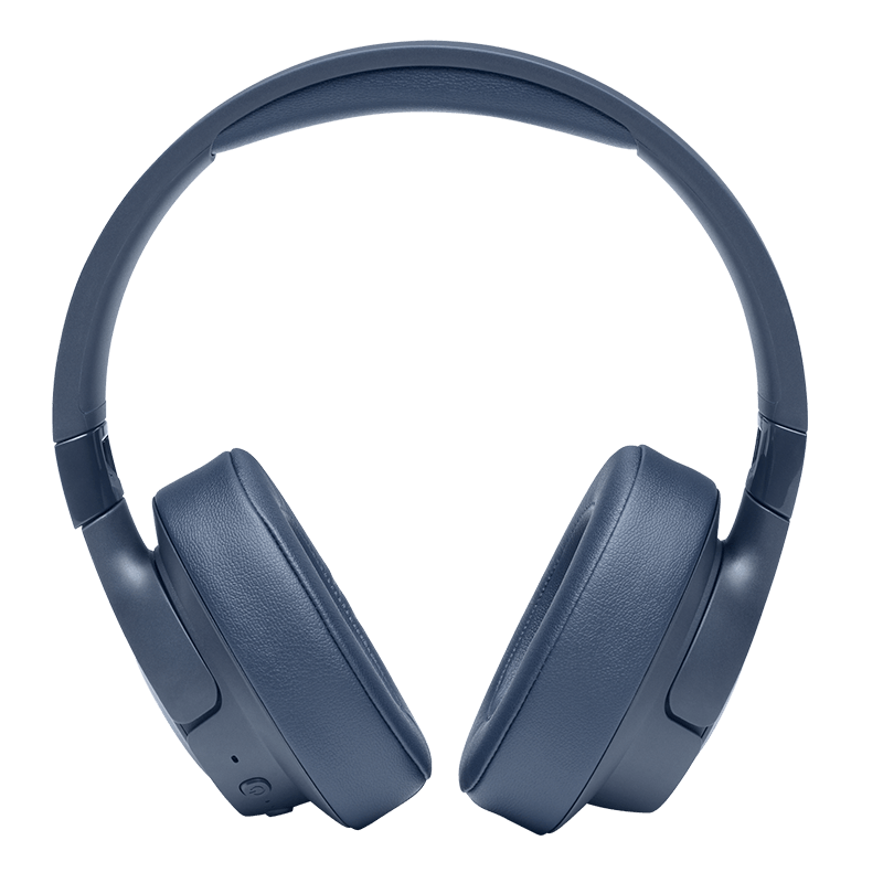 JBL Tune 760NC Headphones Blue Front side Photo