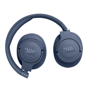 JBL Tune 770NC Headphones Blue Folded Photo