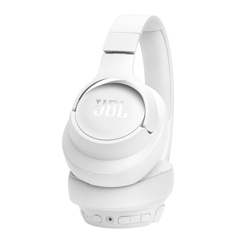 JBL Tune 770NC Headphones White Buttons Photo