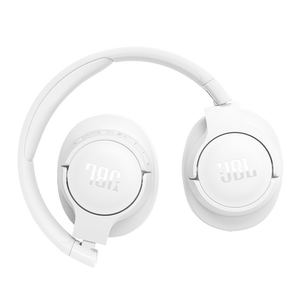 JBL Tune 770NC Headphones White Folded Photo