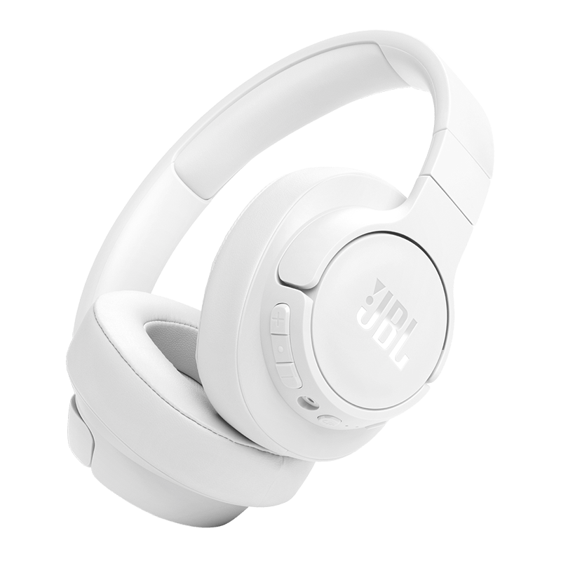JBL Tune 770NC Headphones White Hero Photo