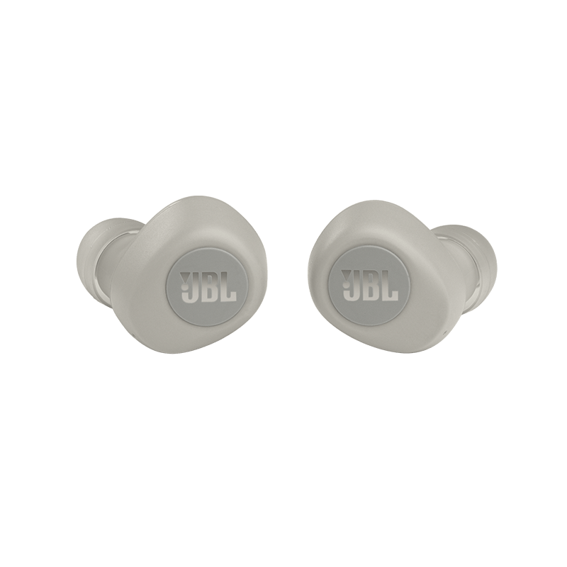 JBL Wave 100 TWS Earbuds Ivory Front Photo