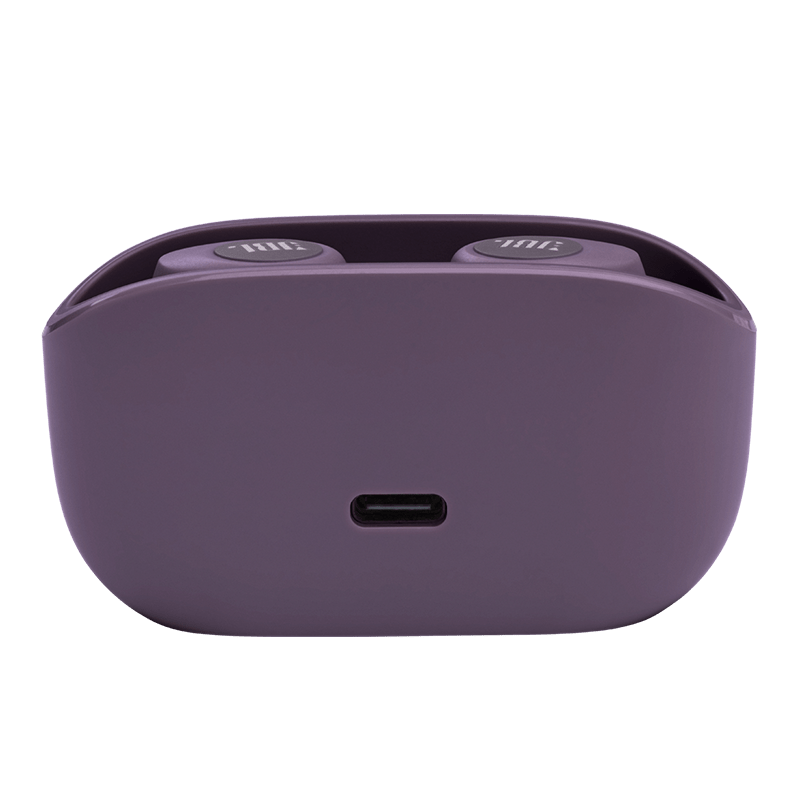JBL Wave 100 TWS Earbuds Purple Back Case Photo